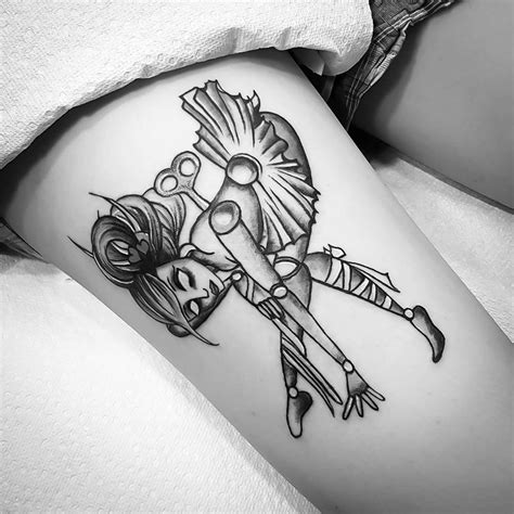 thigh to butt tattoo|65 Badass Thigh Tattoo Ideas for Women